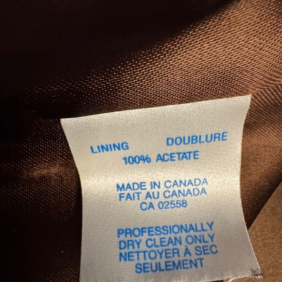 🤠 True Vintage Olive Green Suede Fringe Cropped Western Jacket - Danier - 🇨🇦 - Picture 12 of 12